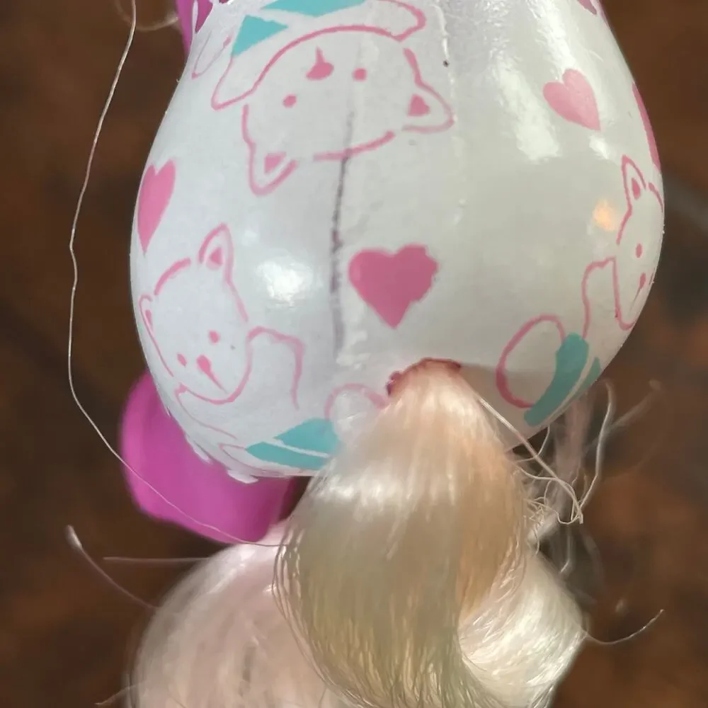 My Little Pony Baby Beachy Keen w/ Playpen & Duck Comb Vtg Mail In G1 MLP READ